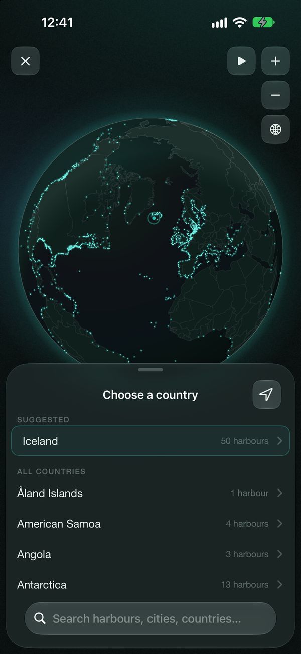 The globe